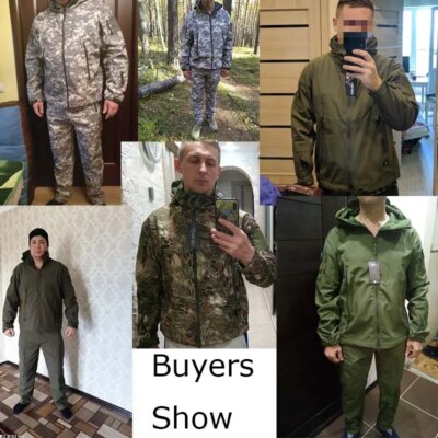 23181-64b192.jpg Uniforme de saut de l'armĂ©e pour hommes, vĂȘtements de chasse Airsoft, olympiques militaires Ă coque souple, veste de chasse, vestes et pantalons coupe-vent