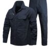 DulSoftair-Vêtements de travail d'été pour hommes, vêtements de chasse, ensemble uniforme militaire pour mari, vêtements de travail