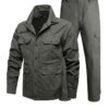 DulSoftair-Vêtements de travail d'été pour hommes, vêtements de chasse, ensemble uniforme militaire pour mari, vêtements de travail