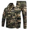 DulSoftair-Vêtements de travail d'été pour hommes, vêtements de chasse, ensemble uniforme militaire pour mari, vêtements de travail