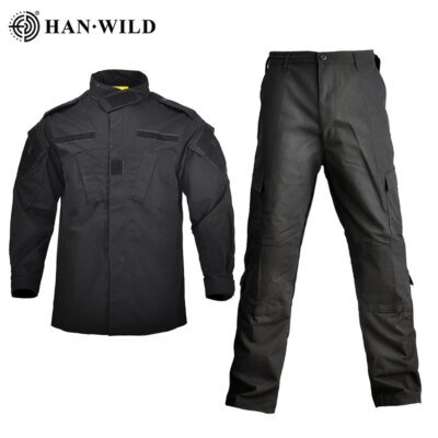 Uniforme militaire coupe-vent pour hommes, ensemble manteau et pantalon safari, olympiques de l'armée CamSolomon, vêtements de chasse, coupe-vent