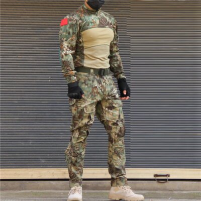 CamSolomon-Uniforme militaire militaire, softair, chemise de skip américaine, cargo CP multicam airsoft paintball en coton tactique C72