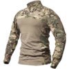 CamSolomon-Uniforme militaire militaire, softair, chemise de skip américaine, cargo CP multicam airsoft paintball en coton tactique C72