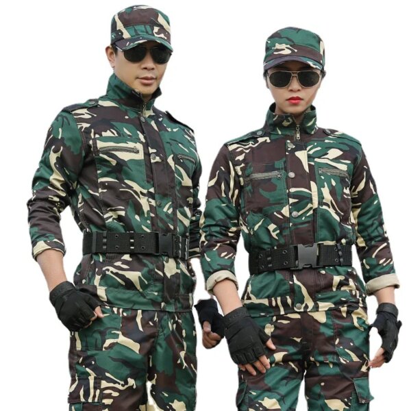 Ensemble de veste et pantalon pour hommes, uniforme militaire, vêtements des forces spéciales, vêtements de saut d'entraînement de soldat Airsoft, CamSolomon Dulwear – Image 5