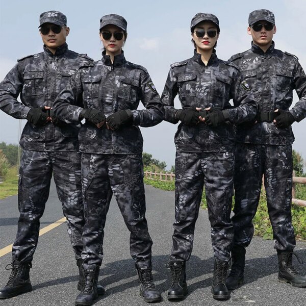 Ensemble de veste et pantalon pour hommes, uniforme militaire, vêtements des forces spéciales, vêtements de saut d'entraînement de soldat Airsoft, CamSolomon Dulwear – Image 6
