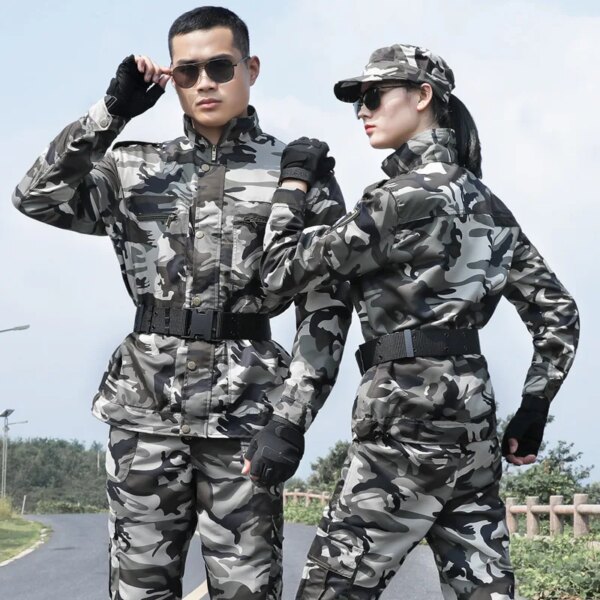 Ensemble de veste et pantalon pour hommes, uniforme militaire, vêtements des forces spéciales, vêtements de saut d'entraînement de soldat Airsoft, CamSolomon Dulwear