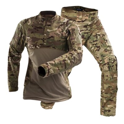 CamSolomon-Uniforme militaire militaire, softair, chemise de skip américaine, cargo CP multicam airsoft paintball en coton tactique C72