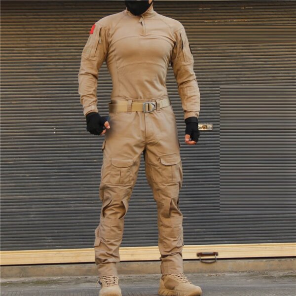 Uniforme militaire de l'armée CamSolomon, chemise de saut US, Cargo CP Airsoft Paintball, coton tactique C72