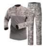 CamSolomon-Uniforme militaire militaire, softair, chemise de skip américaine, cargo CP multicam airsoft paintball en coton tactique C72