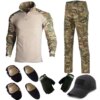 Solomon Softair-Uniforme militaire, chemise de saut de l'armée américaine, Cargo CP, Multicam Airsoft Paintball, coton tactique