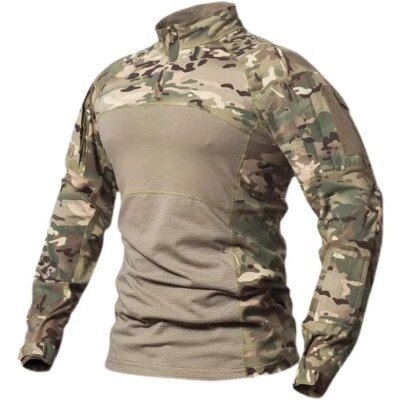 Uniforme militaire de l'armée CamSolomon, chemise de saut US, Cargo CP Airsoft Paintball, coton tactique C72