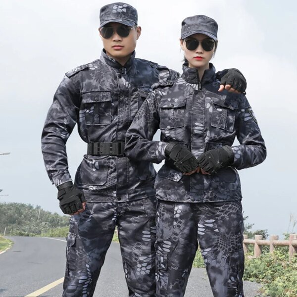 Ensemble de veste et pantalon pour hommes, uniforme militaire, vêtements des forces spéciales, vêtements de saut d'entraînement de soldat Airsoft, CamSolomon Dulwear