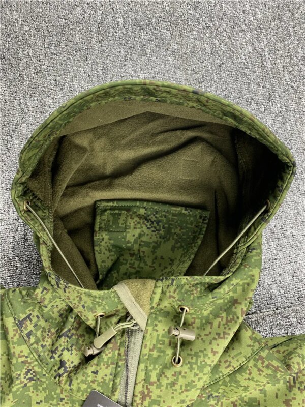 Mege-Uniforme militaire russe CamSolomon Dull, vêtements de travail d'hiver en plein air, veste et pantalon chauds, coupe-vent – Image 5