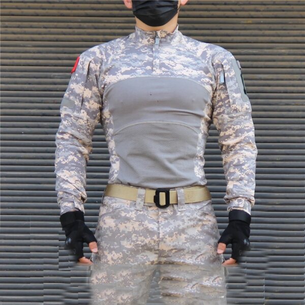 Solomon Softair-Uniforme militaire de l'armée américaine, chemise tactique en coton, cargo CP multicam airsoft paintball – Image 5