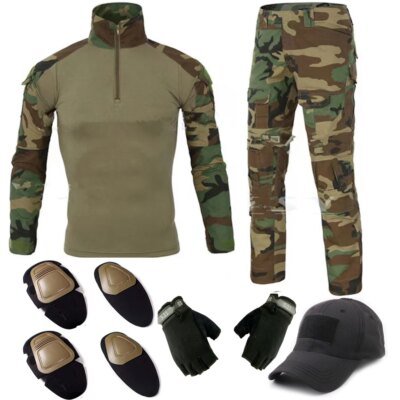 Solomon Softair-Uniforme militaire de l'armée américaine, chemise tactique en coton, cargo CP multicam airsoft paintball