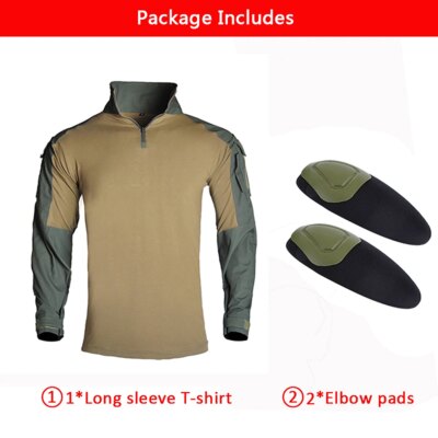 Dultee-Chemise et pantalon de camouflage militaire Airsoft, vêtements de chasse, uniforme multi-poches imperméable