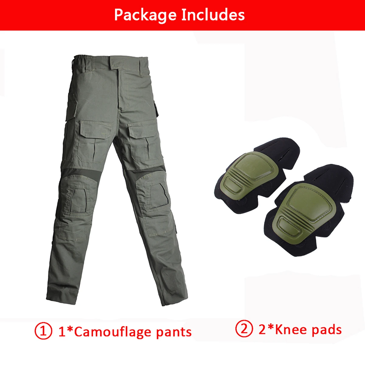 Green pant