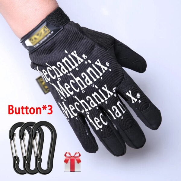 Gants militaires à doigts complets pour hommes, gants des forces spéciales, sports de plein air, canadisme, cyclisme, moto – Image 6