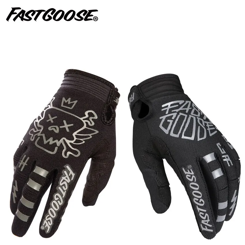 Gants de course à écran tactile, gants de vélo de motocross, gants de vélo de montagne VTT, gants de sécurité de moto, gants de vélo de sport, nouveaux doigts complets – Image 3