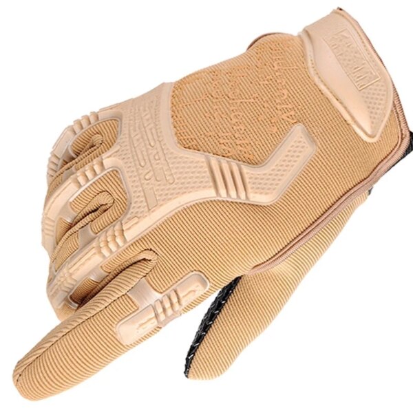 Gants militaires tactiques, demi-doigt Paintball Airsoft Shot Combat antidérapant pour hommes, gants de vélo complets, équipement de protection – Image 4