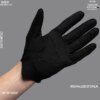 DUEECO gants de cyclisme à doigt complet, gants de vélo, gants de vélo de montagne-XRD rembourré avec des gants de vtt antidérapants absorbant les chocs