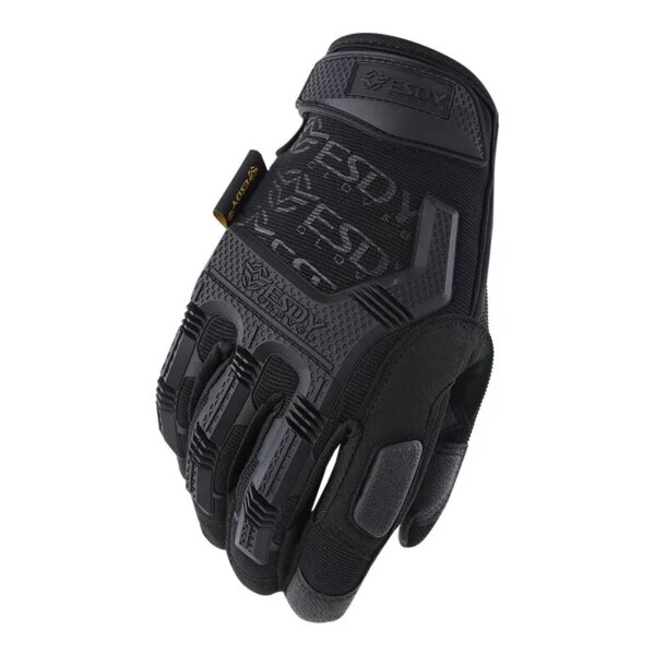 Gants de cyclisme coordonnants pour hommes, coque de protection, mitaines, plein air, escalade, entraînement, fitness