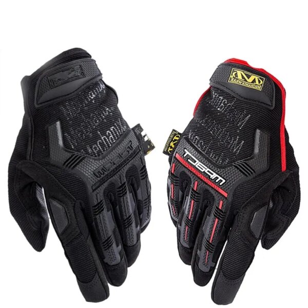 Gants de technicien Super Seal pour hommes et femmes, entraînement en plein air, gants de moto à doigts entiers, gants des forces spéciales en service, 1 paire – Image 2
