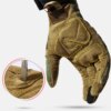 Gants tactiques de plein air, entraînement militaire, Sport de l'armée, vélo escalade, tir, chasse, équitation, cyclisme, mitaines moto vtt antidérapantes travail à doigt complet