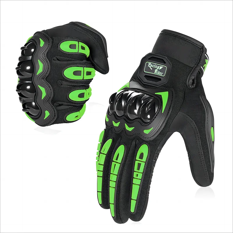 Gants de moto respirants à écran tactile pour hommes, protection contre les chutes, cyclisme, conduite de vélo, motocross, VTT, motard, ourcycliste – Image 3
