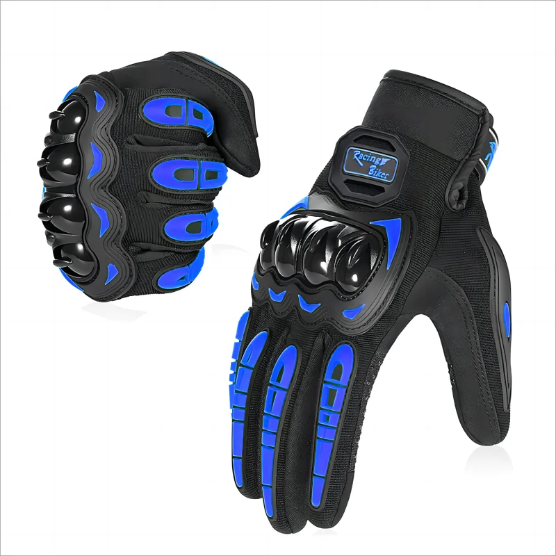 Gants de moto respirants à écran tactile pour hommes, protection contre les chutes, cyclisme, conduite de vélo, motocross, VTT, motard, ourcycliste – Image 5