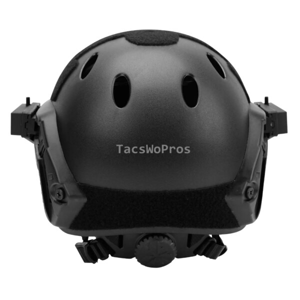 Casque de tir militaire avec masque, protection entièrement couverte, casque de paintball Airsoft, casques de skip de l'armée – Image 4
