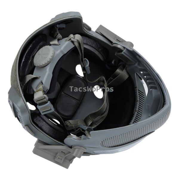 Casque de tir militaire avec masque, protection entièrement couverte, casque de paintball Airsoft, casques de skip de l'armée – Image 5