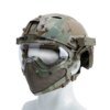 Casque de tir militaire avec masque, protection entièrement couverte, casque de paintball Airsoft, casques de skip de l'armée