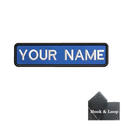 25118-1f6090.jpg Patch personnalisé avec nom et numéro, étiquettes Strihear Danemark ge, brassard Fortis Rons, fer sur ou boucle à crochet, littérature personnalisée, 10cm x 2,5 cm, 1PC