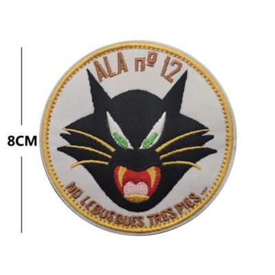 Patchs Brodés de Pays d'Espagne, Emblème de l'Armée Militaire, Accessoire à Crochet et Boucle, Sensation Nationale, 8cm
