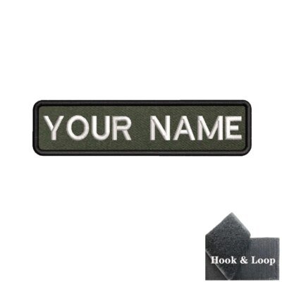 25134-ceb839.jpg Patch personnalisé avec nom et numéro, étiquettes Strihear Danemark ge, brassard Fortis Rons, fer sur ou boucle à crochet, littérature personnalisée, 10cm x 2,5 cm, 1PC