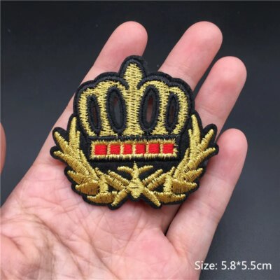 Badge de l'armée américaine en fer sur les patchs pour vêtements, autocollants militaires sur vêtements, Appliques de broderie, rayures d'aile pour sac à dos