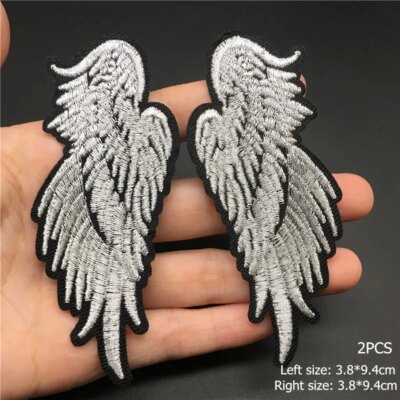 Badge de l'armée américaine en fer sur les patchs pour vêtements, autocollants militaires sur vêtements, Appliques de broderie, rayures d'aile pour sac à dos