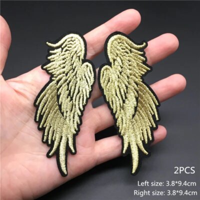 Badge de l'armée américaine en fer sur les patchs pour vêtements, autocollants militaires sur vêtements, Appliques de broderie, rayures d'aile pour sac à dos