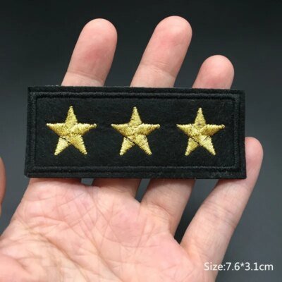 Badge de l'armée américaine en fer sur les patchs pour vêtements, autocollants militaires sur vêtements, Appliques de broderie, rayures d'aile pour sac à dos