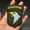 Badge de l'armée américaine en fer sur les patchs pour vêtements, autocollants militaires sur vêtements, Appliques de broderie, rayures d'aile pour sac à dos
