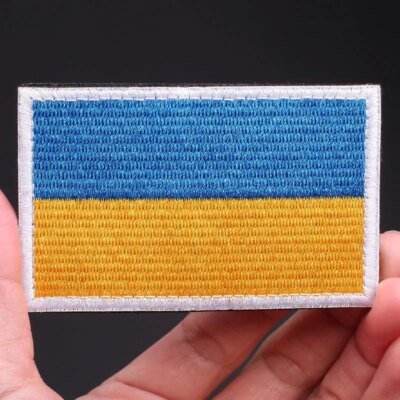 25456-83a371.jpg Patchs brodĂ©s Ă crochet et boucle pour vĂȘtements, patchs de sensation sur les vĂȘtements, DulDanemark ges initiĂ©s, fer sur l'Ukraine, 21e emblĂšme, nouveau