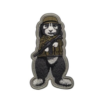 Patch tactique 3D, Patch militaire de l'armée américaine pour vêtements, Badges brodés, autocollants à rayures appliquées