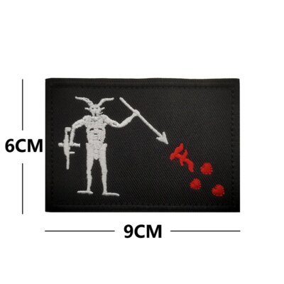 Patch tactique 3D, Patch militaire de l'armée américaine pour vêtements, Badges brodés, autocollants à rayures appliquées