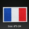 Patch de broderie drapeau Europe russe espagne Suisse France patchs tactiques à crochet et boucle pour sacs à dos vêtements patchs de couture de l'armée militaire Badge