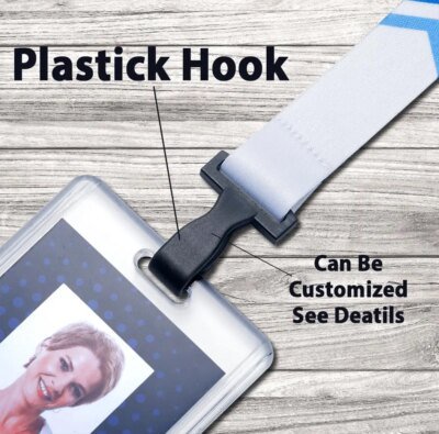 Porte-badge d'accès du personnel en cristal acrylique, lanière personnalisée, tour de cou, porte-carte, bureau, école, exposition, NO MOQ