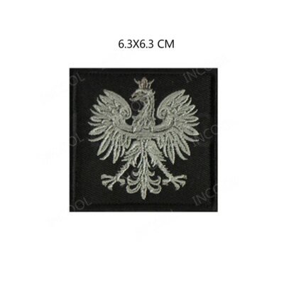 Patchs brodés Poland Feel, aigle polonais, armée coulée, écussons militaires, emblème dentaire, badges de broderie appliqués, drapeaux