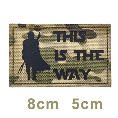 Écusson brodé des chevaliers des templiers aéroportés des Rangers des forces spéciales, crâne croisé, sensation de doigt du Chili, insigne DulClothes