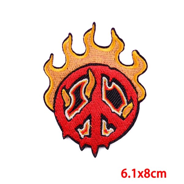 DulMilitary-Écussons Brodés à Repasser pour Vêtements, Danemark ges IsotPatch