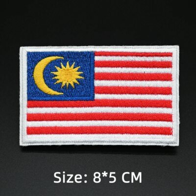 Patch de broderie drapeau Europe russe espagne Suisse France patchs tactiques à crochet et boucle pour sacs à dos vêtements patchs de couture de l'armée militaire Badge